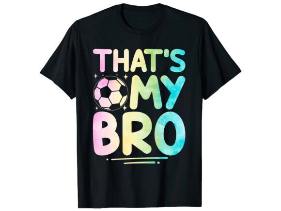 Proud Brother Soccer T-Shirt: A Bold Graphic for Content Creators