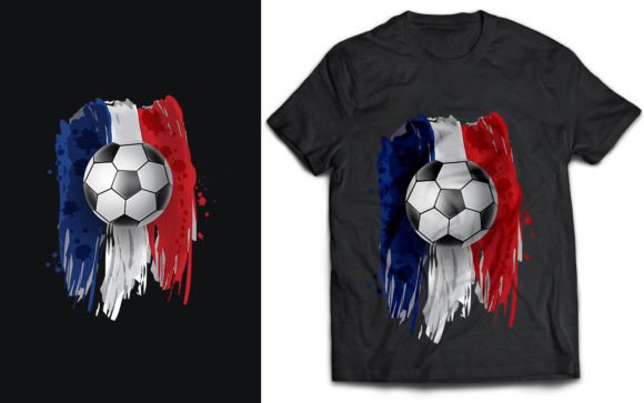 Review: France Soccer Ball T-Shirt SVG Design for Graphics
