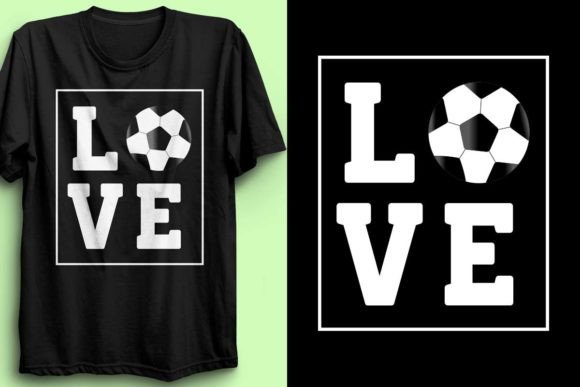 Review: LOVE SOCCER T-SHIRT DESIGN 11 for Graphics and T-Shirt Designs