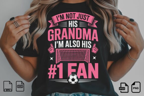 Review: Soccer Grandma 1 Fan SVG PNG for T-Shirt Designs
