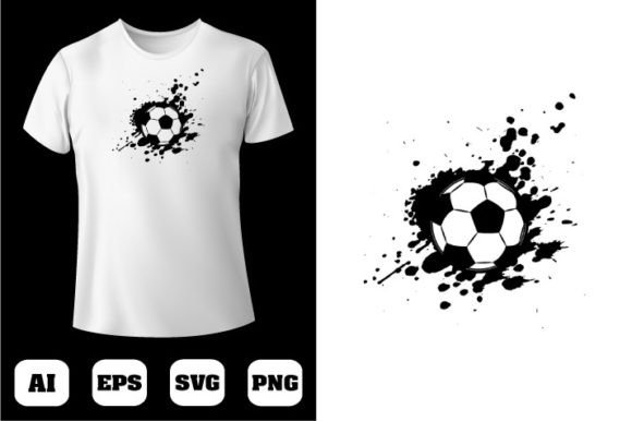 Review: Soccer T-shirt Design 12 for Handmade Business