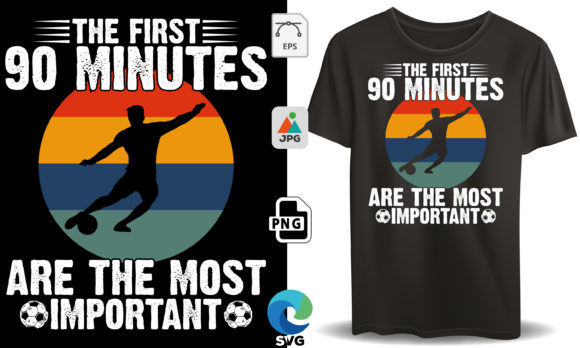 Review: The First 90 Minutes Soccer T-shirt Graphics