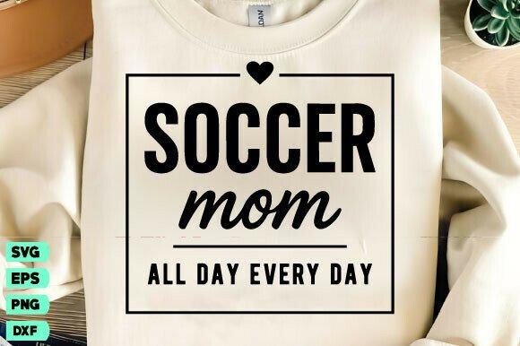 Soccer Mom SVG: A Versatile Design for Everyday Use